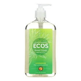 Earth Friendly Hand Soap - Lemongrass - Case Of 6 - 17 Fl Oz.