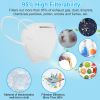 10 PCS Disposable KN95 Mask FFP2 Soft Breathable Protective Mask 95% Filtration Safety Masks