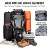 60L Outdoor hiking backpack with internal frame, including rain cover, grey (Amazon Shipping)(Prohibited by WalMart)(No shipment on weekends)