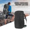 60L Outdoor hiking backpack with internal frame, including rain cover, grey (Amazon Shipping)(Prohibited by WalMart)(No shipment on weekends)