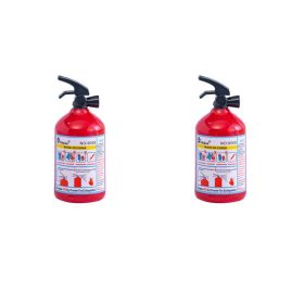 1pc/2pcs Fire Extinguisher Creative Single-hole Pencil Sharpener Manual Pen Sharpener Hand-shaking Pencil Sharpener (Quantity: 2pcs)