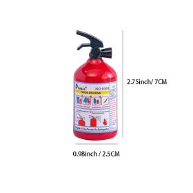 1pc/2pcs Fire Extinguisher Creative Single-hole Pencil Sharpener Manual Pen Sharpener Hand-shaking Pencil Sharpener (Quantity: 1pc)