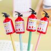 1pc/2pcs Fire Extinguisher Creative Single-hole Pencil Sharpener Manual Pen Sharpener Hand-shaking Pencil Sharpener